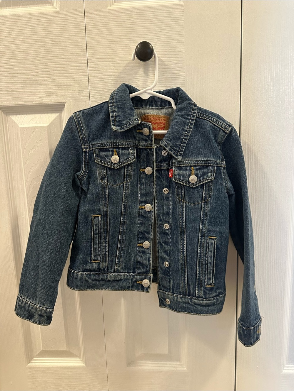 Levi's Kids Dark Blue Denim Jean Jacket